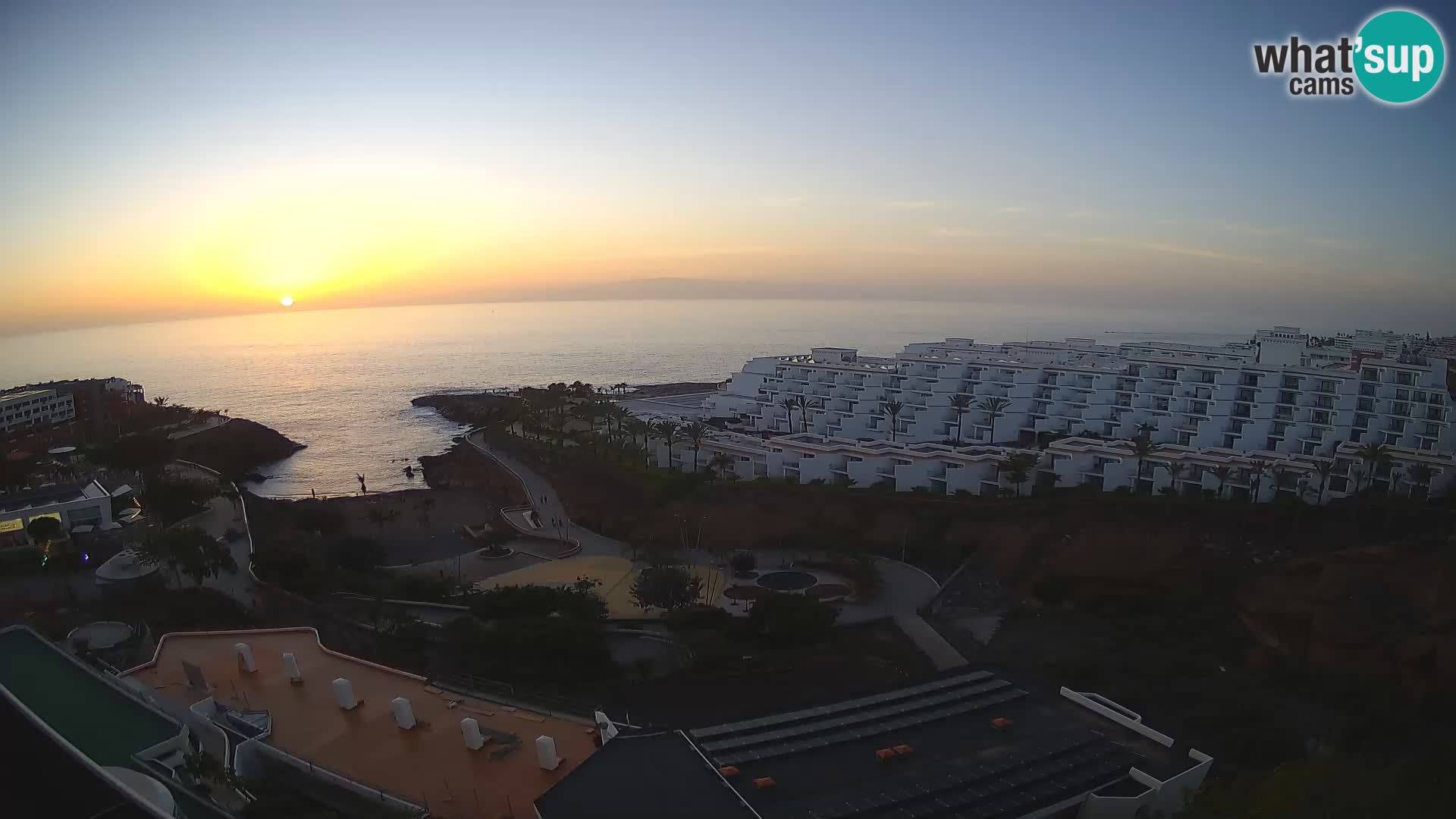 Live-Webcam Las Galgas Strand – Playa Paraiso – Insel La Gomera – Costa Adeje – Teneriffa