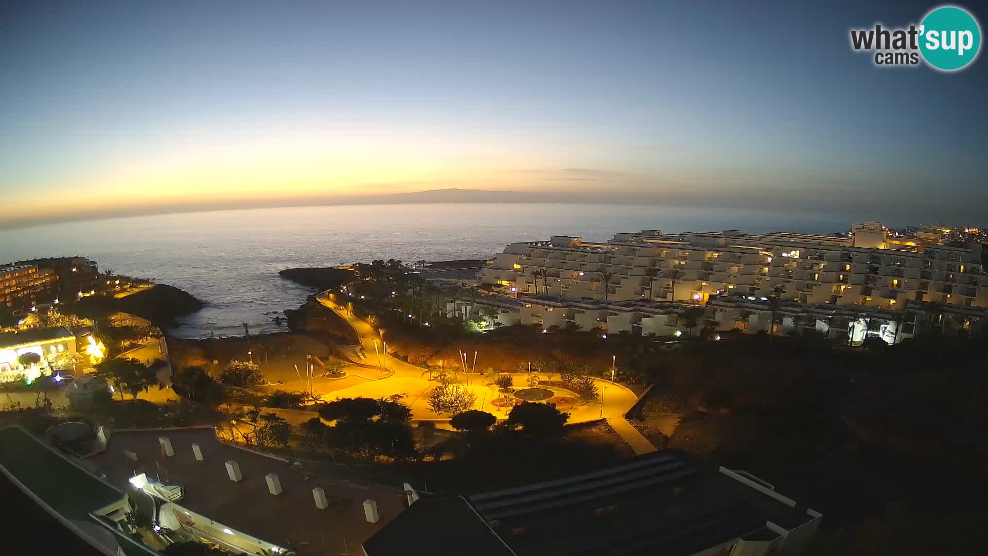 Webcam live spiaggia Las Galgas – Playa Paraiso – Isola La Gomera – Costa Adeje – Tenerife