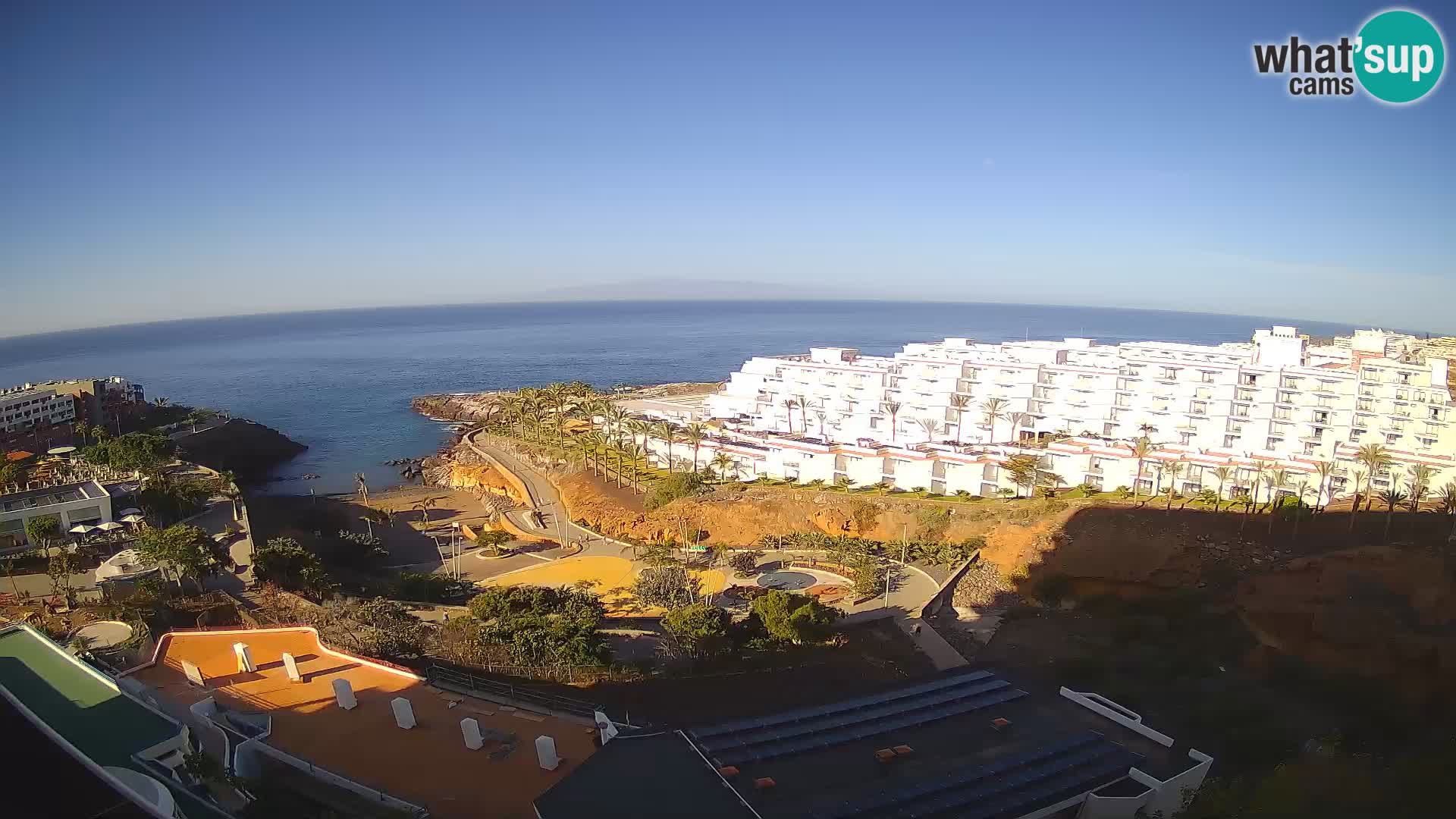 Webcam live spiaggia Las Galgas – Playa Paraiso – Isola La Gomera – Costa Adeje – Tenerife