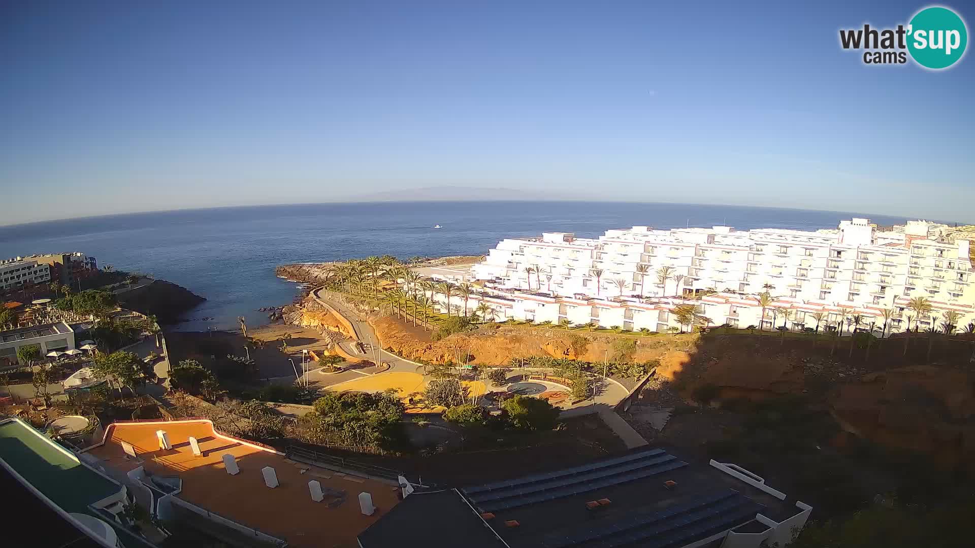 Webcam en direct Playa de Las Galgas – Playa Paraiso – île de La Gomera – Costa Adeje – Tenerife