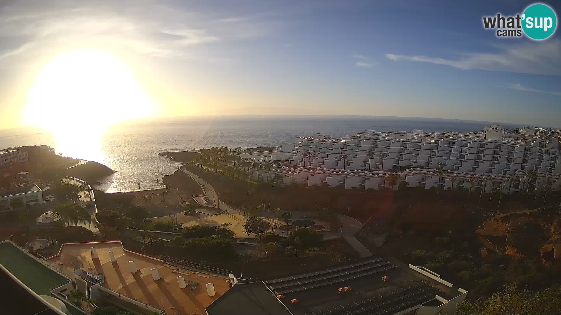 Webcam en vivo Playa de Las Galgas – Playa Paraíso – Isla de La Gomera – Costa Adeje – Tenerife