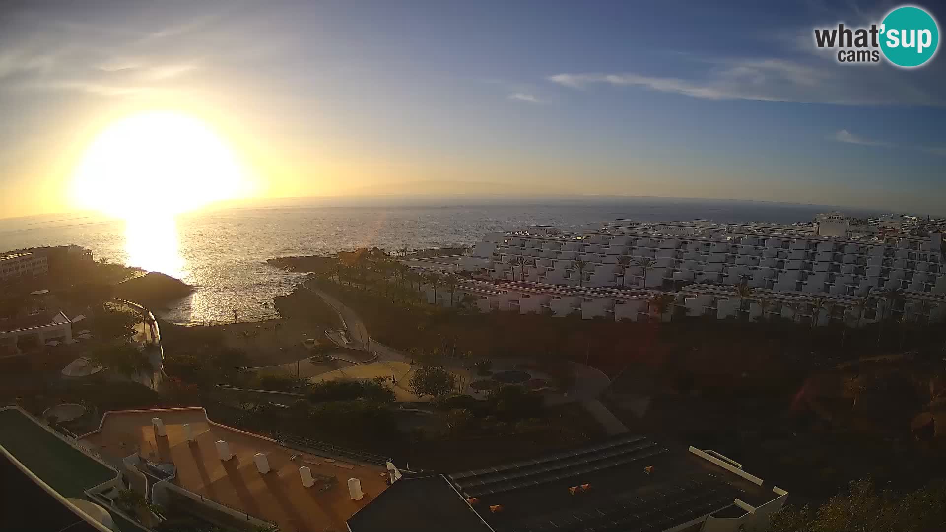 Web kamera uživo Playa de Las Galgas – Playa Paraiso – otok La Gomera – Costa Adeje – Tenerife