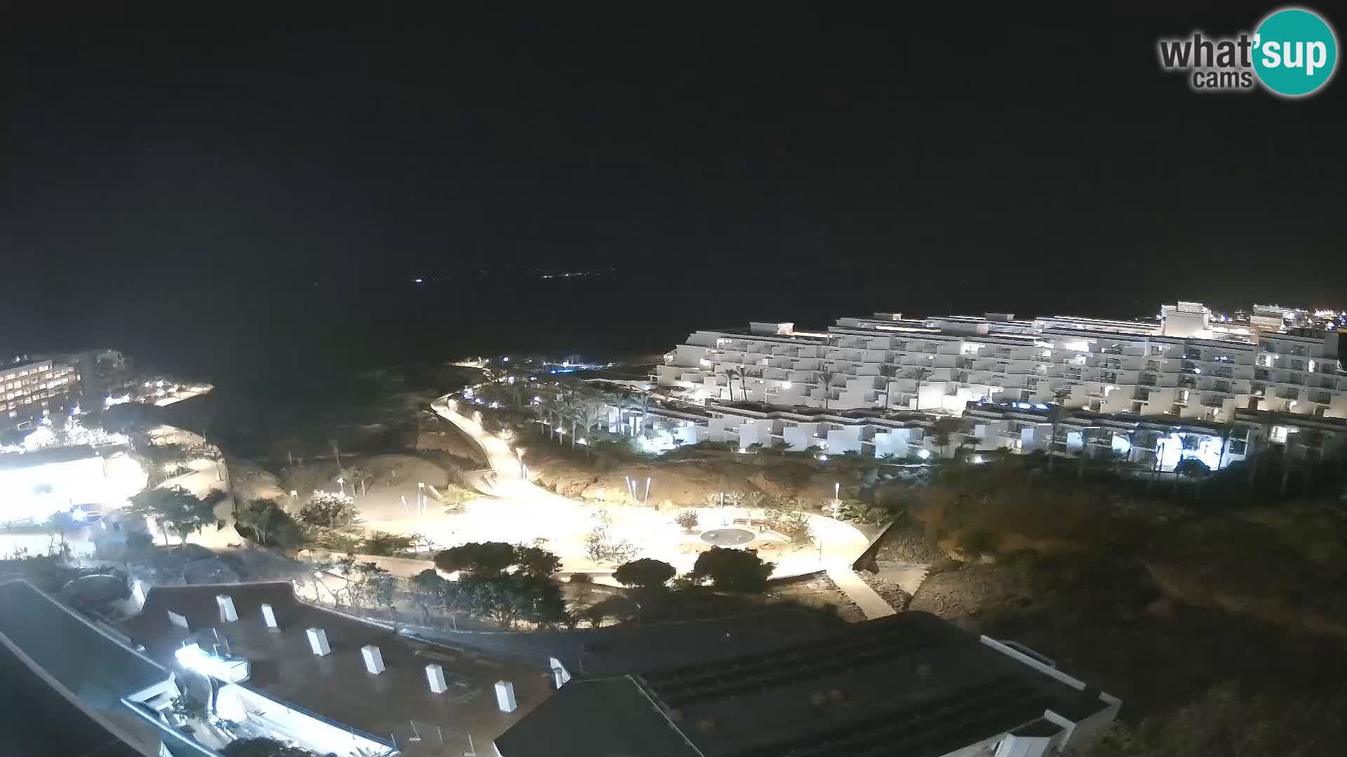 Live webcam Playa de Las Galgas – Playa Paraiso – La Gomera island – Adeje – Tenerife