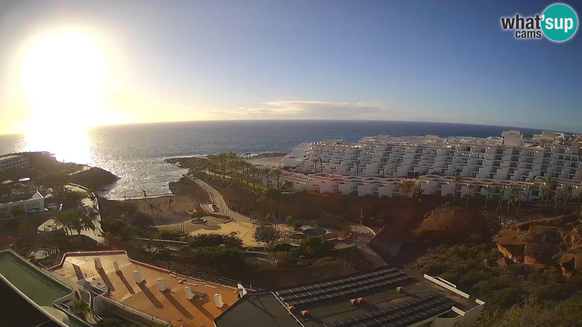 Webcam en direct Playa de Las Galgas – Playa Paraiso – île de La Gomera – Costa Adeje – Tenerife