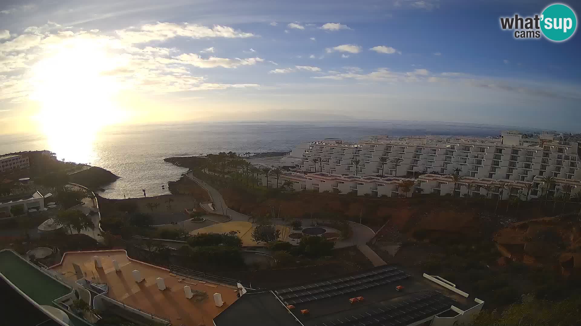 Live-Webcam Las Galgas Strand – Playa Paraiso – Insel La Gomera – Costa Adeje – Teneriffa