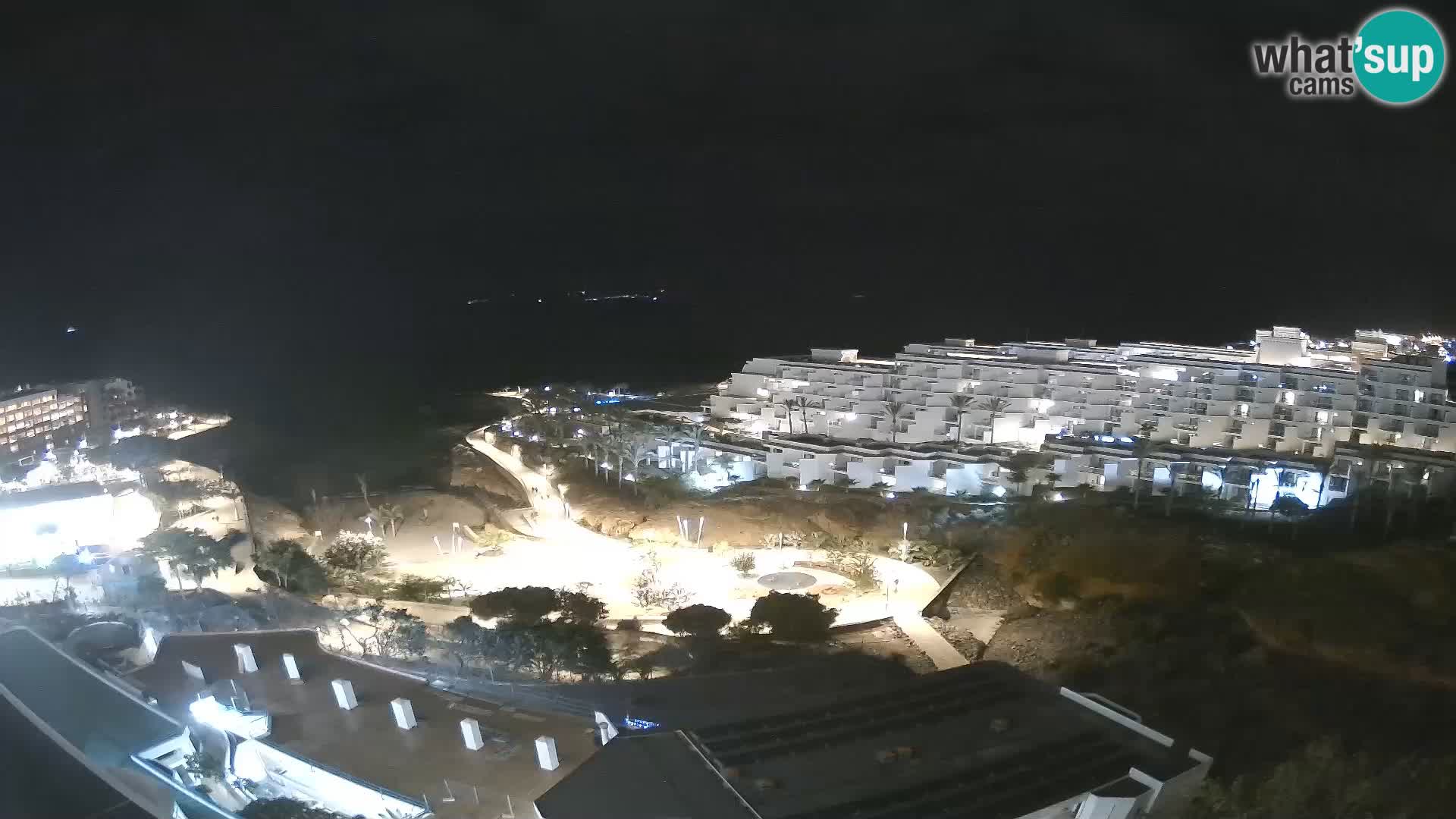 Live webcam Playa de Las Galgas – Playa Paraiso – La Gomera island – Adeje – Tenerife