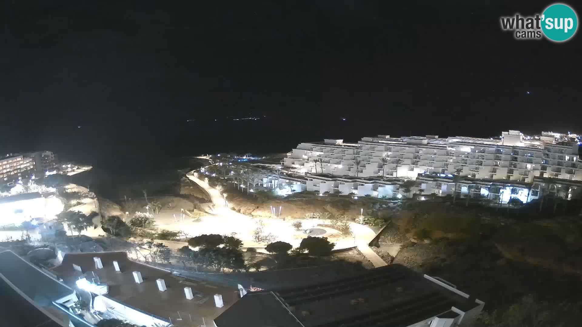 Live webcam Playa de Las Galgas – Playa Paraiso – La Gomera island – Adeje – Tenerife