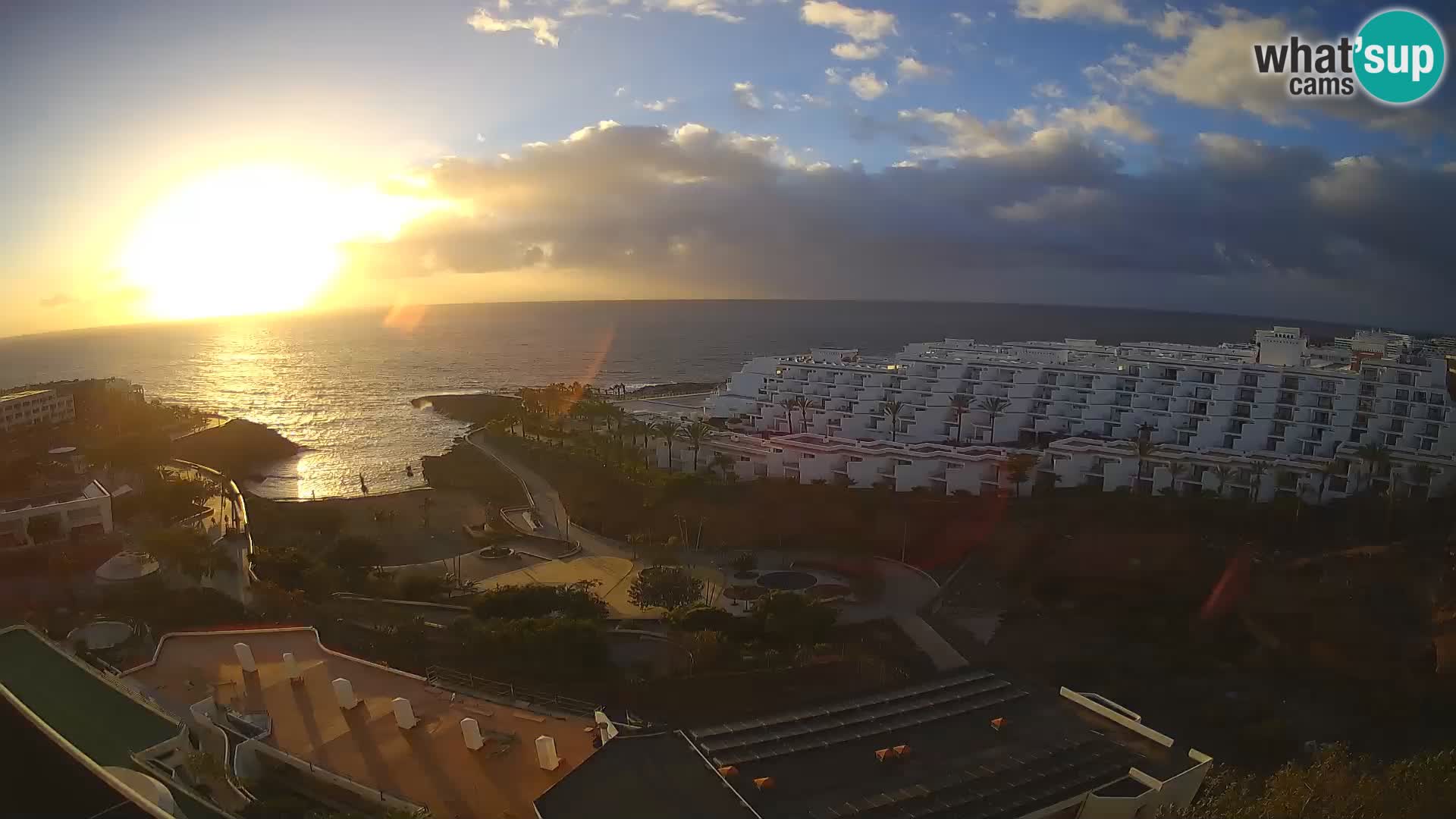 Spletna kamera v živo Las Galgas plaža – Playa Paraiso – otok La Gomera – Costa Adeje – Tenerife