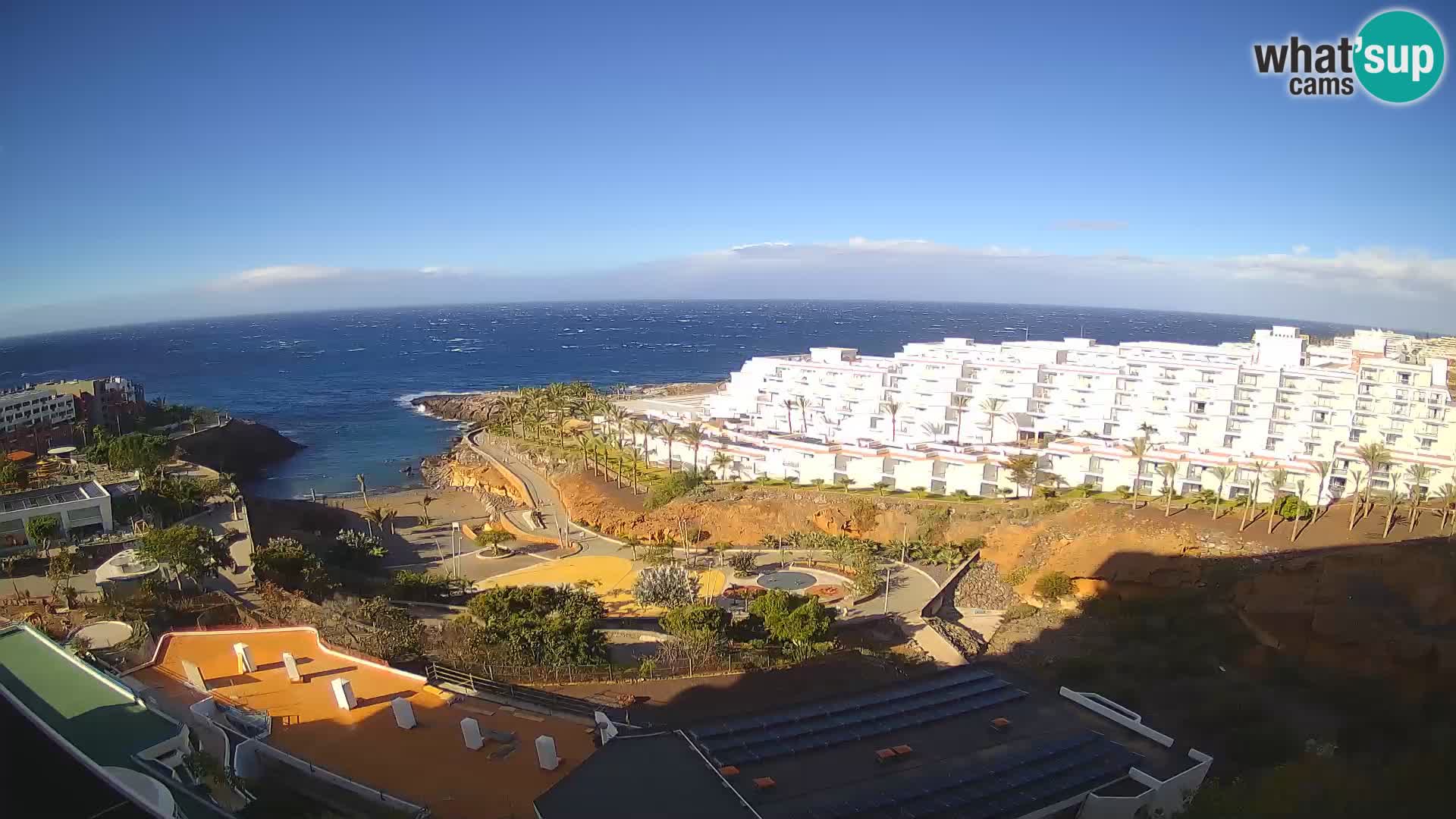 Live-Webcam Las Galgas Strand – Playa Paraiso – Insel La Gomera – Costa Adeje – Teneriffa