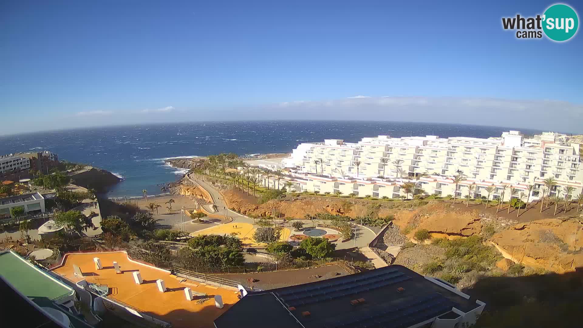 Webcam live spiaggia Las Galgas – Playa Paraiso – Isola La Gomera – Costa Adeje – Tenerife