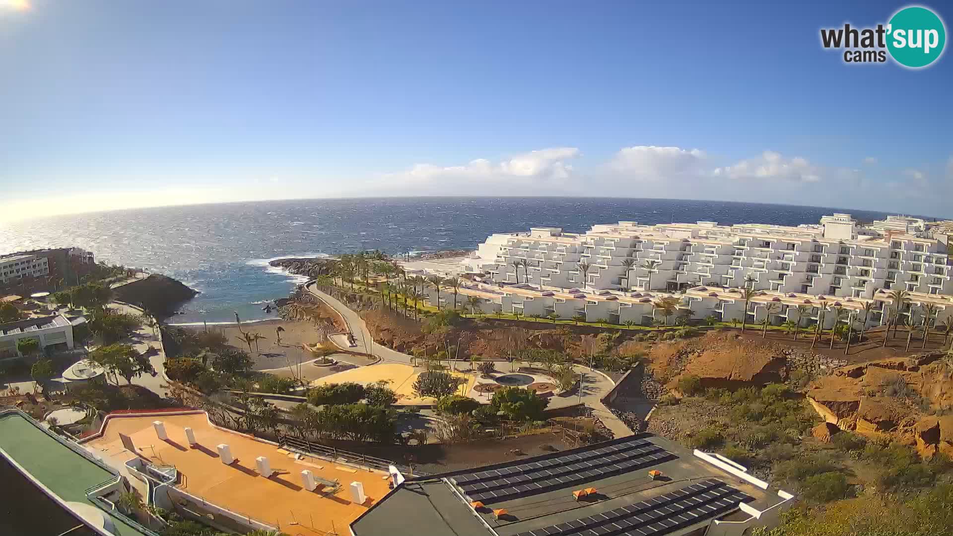 Webcam en direct Playa de Las Galgas – Playa Paraiso – île de La Gomera – Costa Adeje – Tenerife