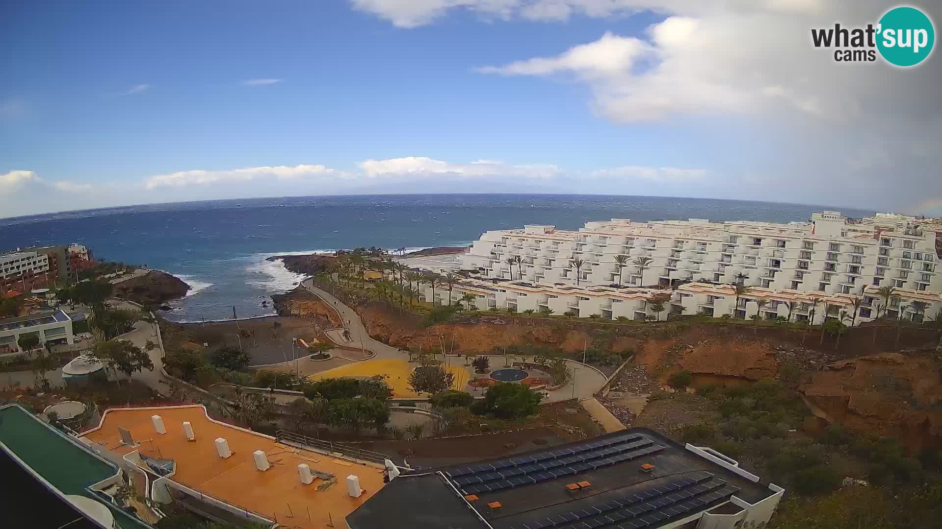 Webcam en direct Playa de Las Galgas – Playa Paraiso – île de La Gomera – Costa Adeje – Tenerife