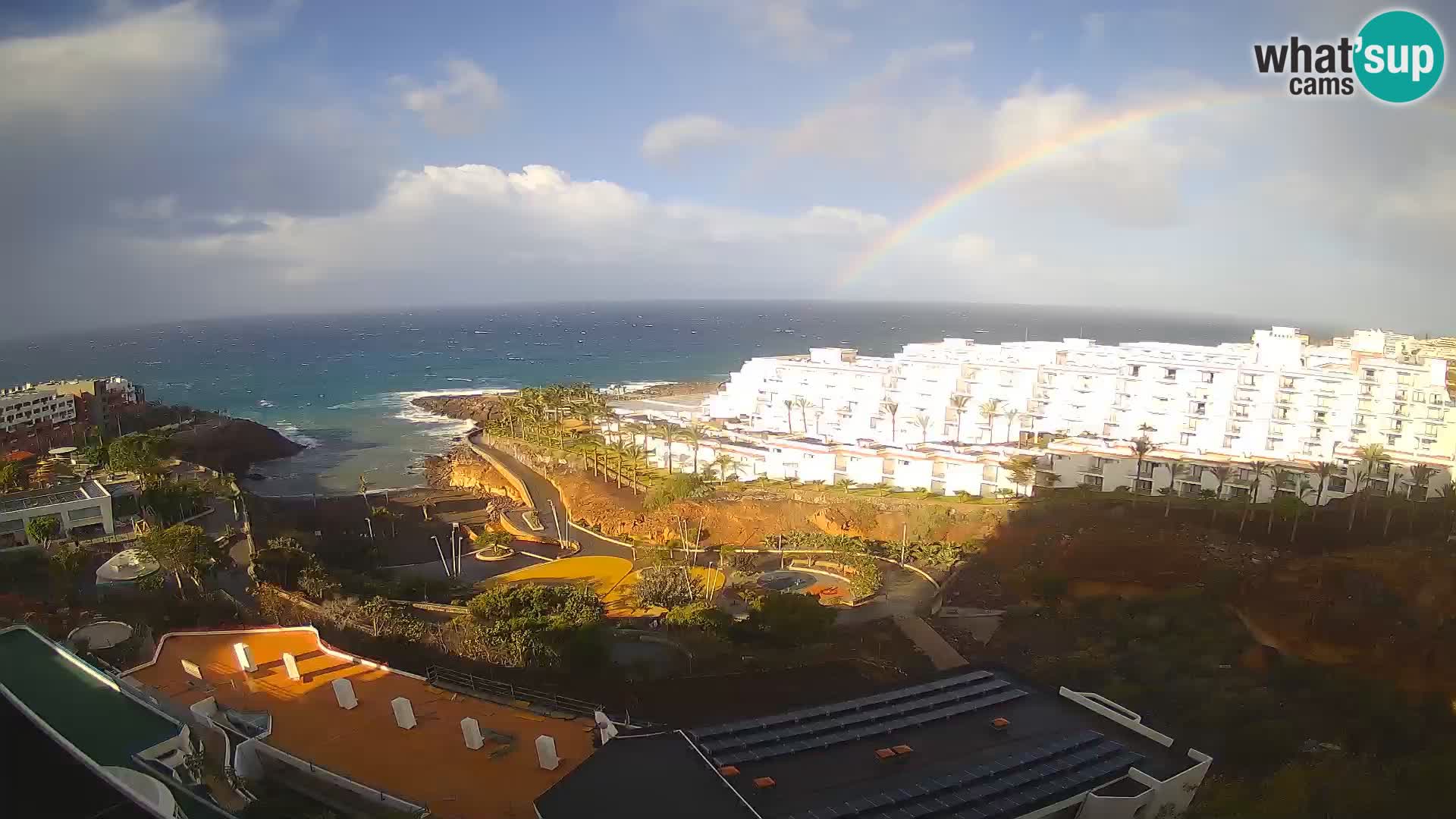 Webcam en vivo Playa de Las Galgas – Playa Paraíso – Isla de La Gomera – Costa Adeje – Tenerife