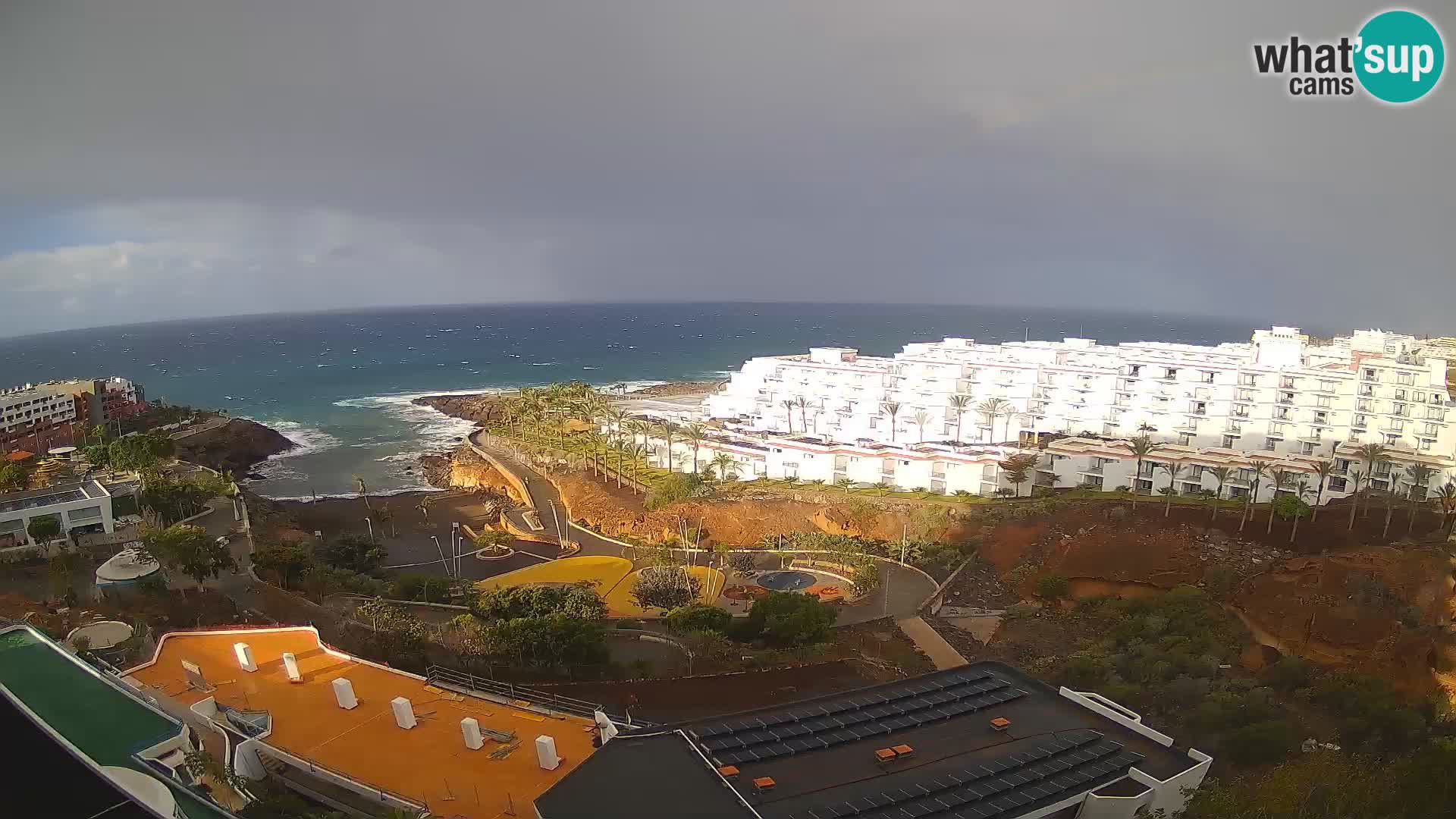Live-Webcam Las Galgas Strand – Playa Paraiso – Insel La Gomera – Costa Adeje – Teneriffa