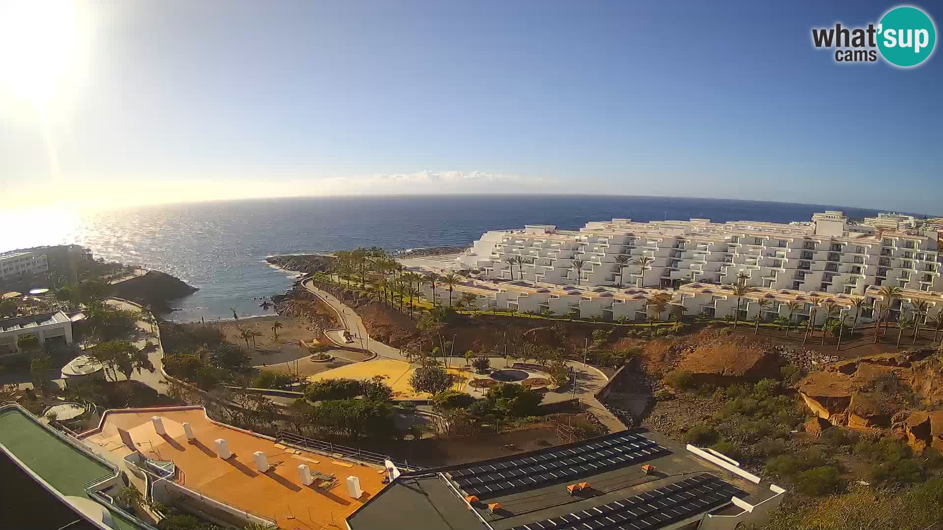 Webcam live spiaggia Las Galgas – Playa Paraiso – Isola La Gomera – Costa Adeje – Tenerife