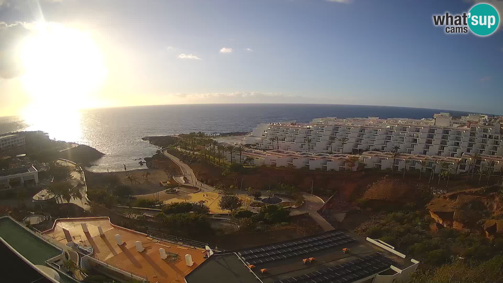 Webcam live spiaggia Las Galgas – Playa Paraiso – Isola La Gomera – Costa Adeje – Tenerife