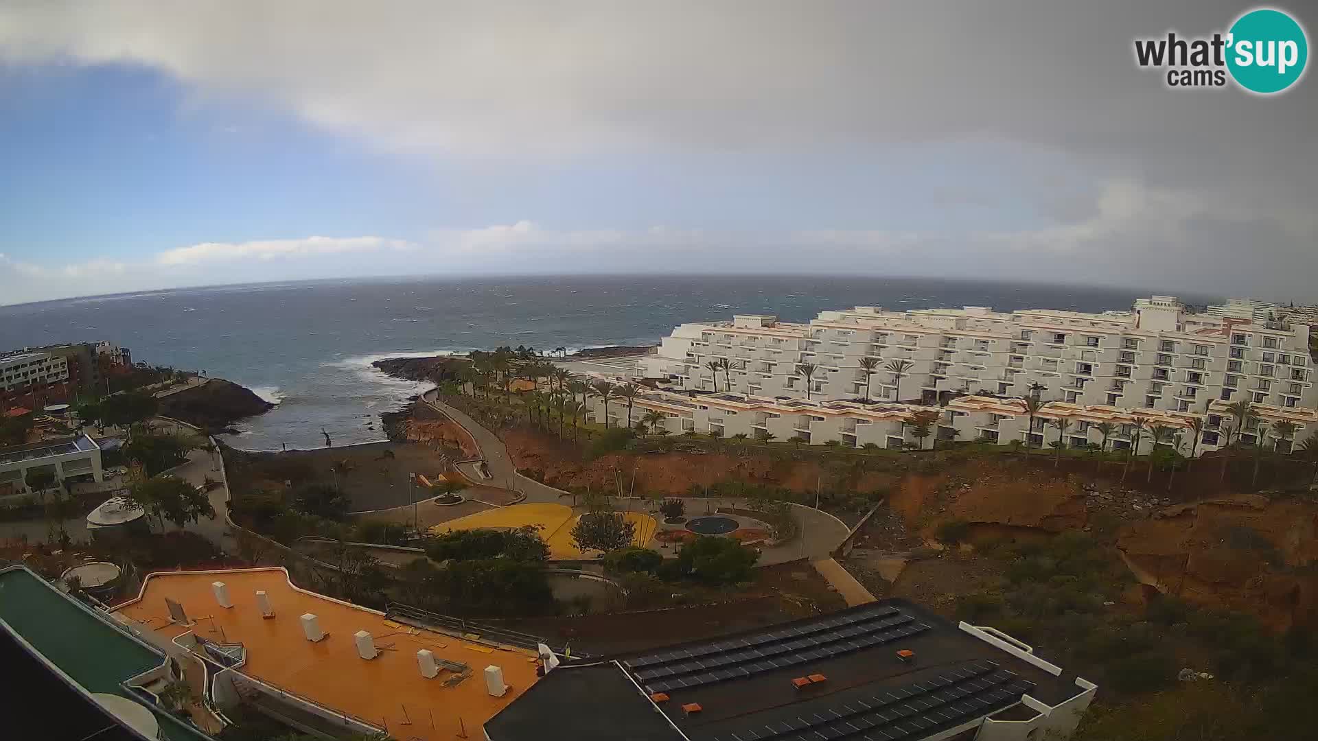 Web kamera uživo Playa de Las Galgas – Playa Paraiso – otok La Gomera – Costa Adeje – Tenerife