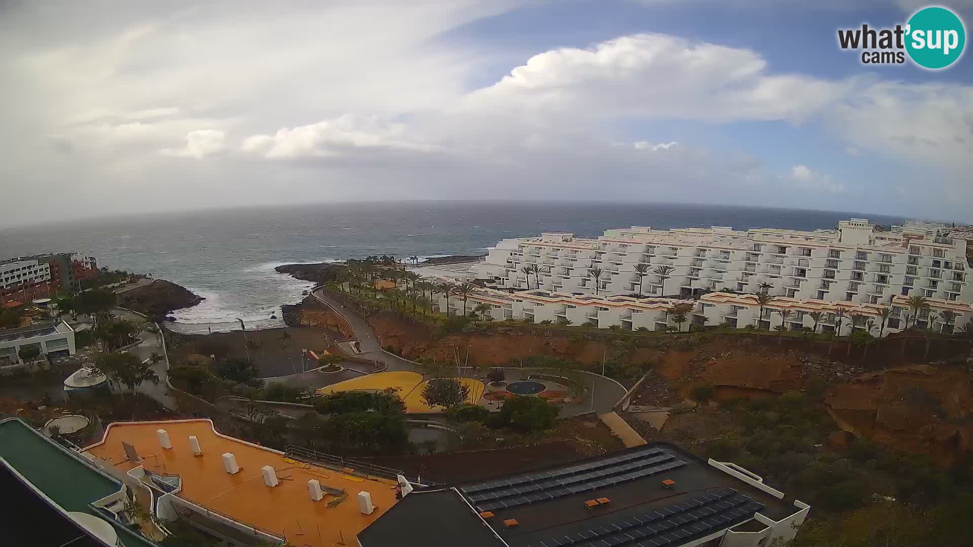 Webcam live spiaggia Las Galgas – Playa Paraiso – Isola La Gomera – Costa Adeje – Tenerife