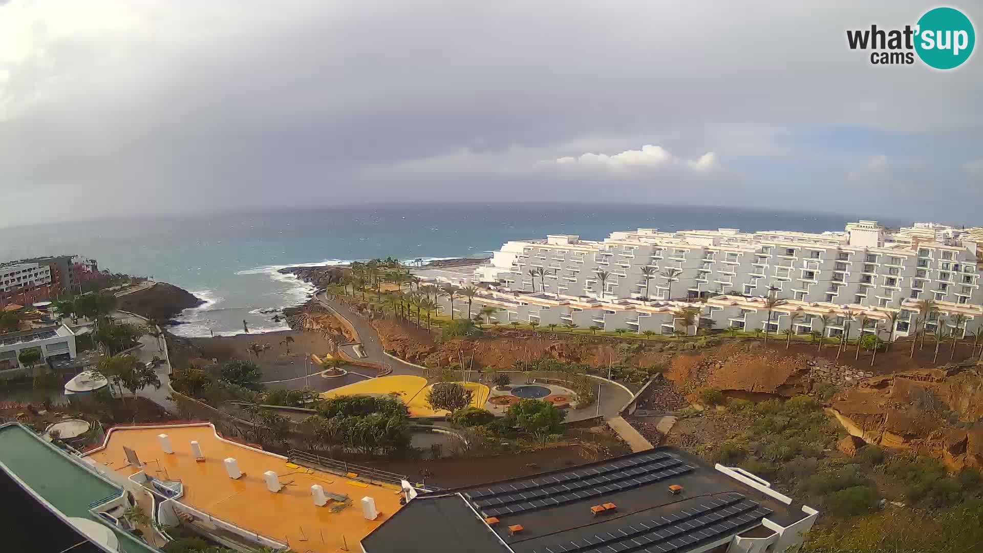 Webcam en vivo Playa de Las Galgas – Playa Paraíso – Isla de La Gomera – Costa Adeje – Tenerife