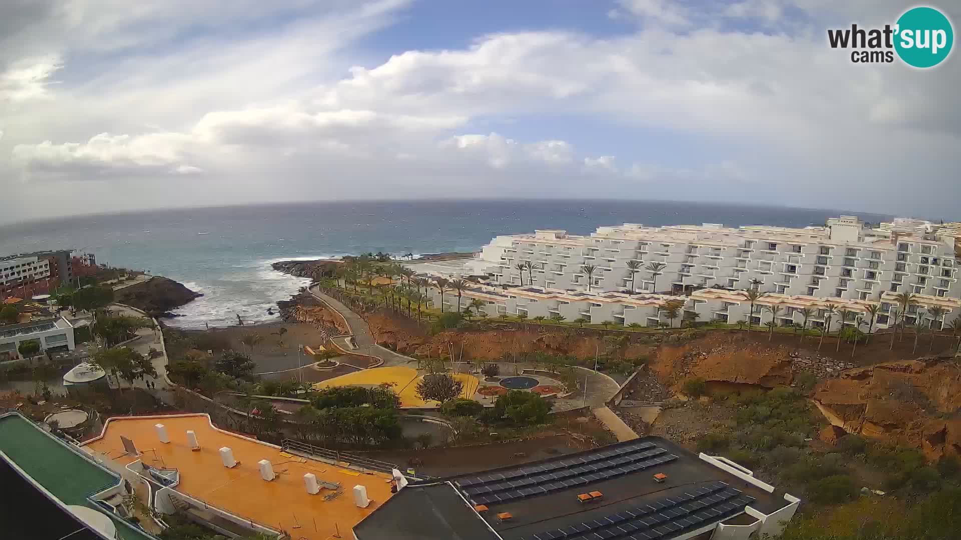 Web kamera uživo Playa de Las Galgas – Playa Paraiso – otok La Gomera – Costa Adeje – Tenerife