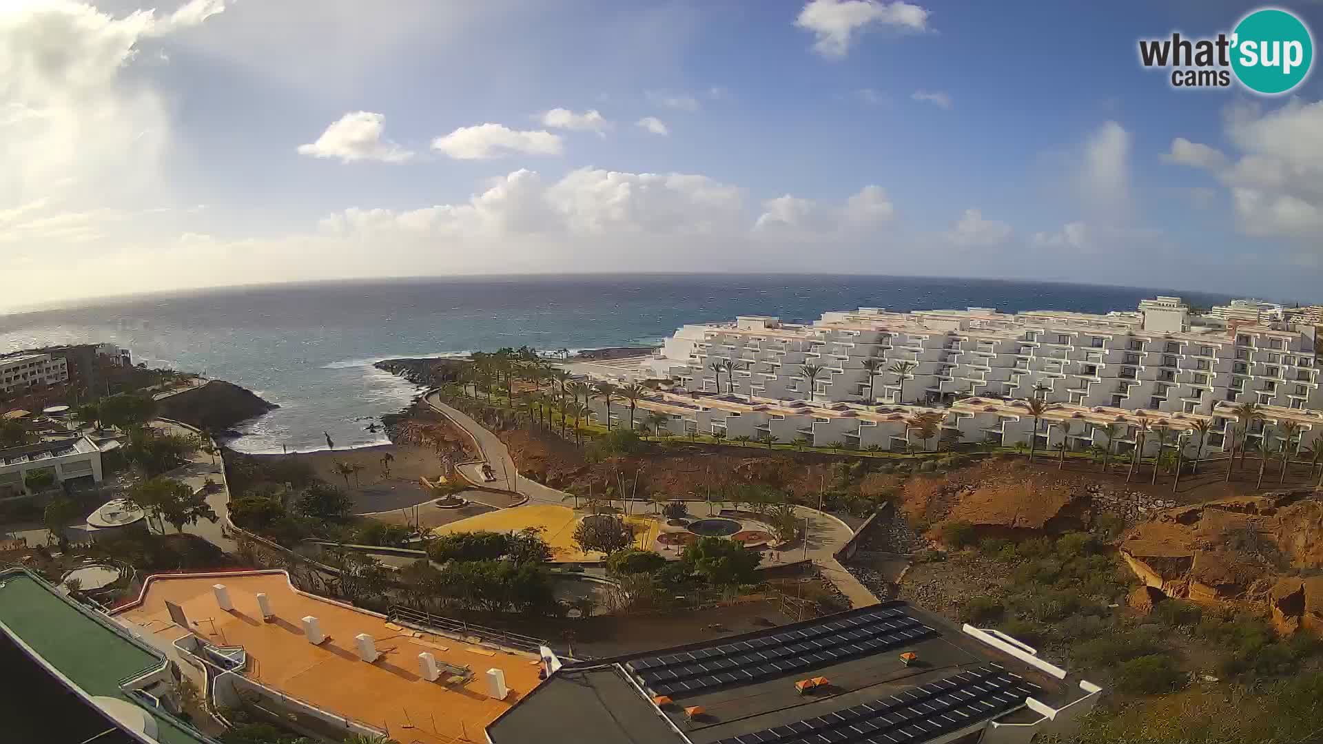 Webcam en vivo Playa de Las Galgas – Playa Paraíso – Isla de La Gomera – Costa Adeje – Tenerife