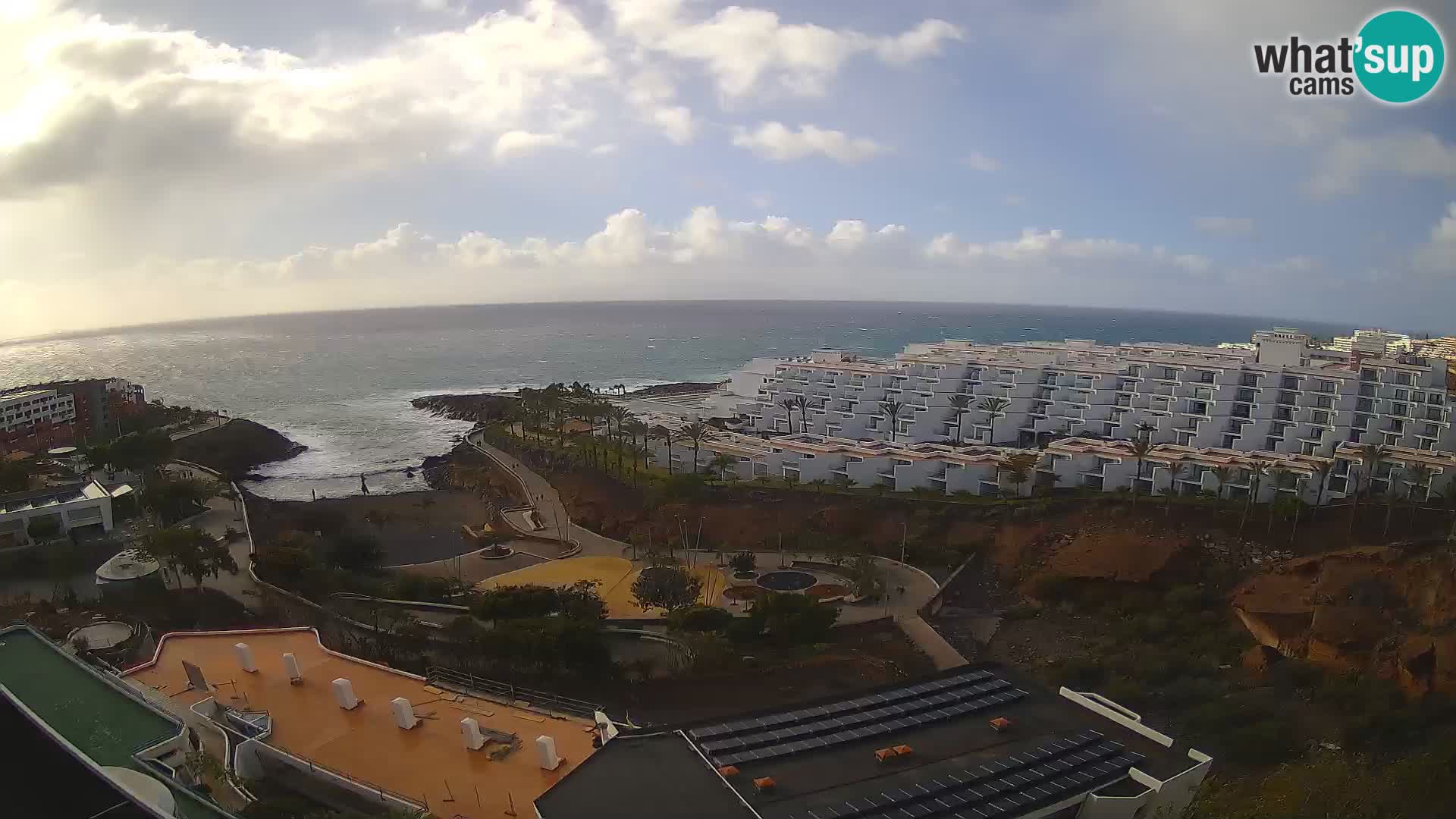 Live-Webcam Las Galgas Strand – Playa Paraiso – Insel La Gomera – Costa Adeje – Teneriffa