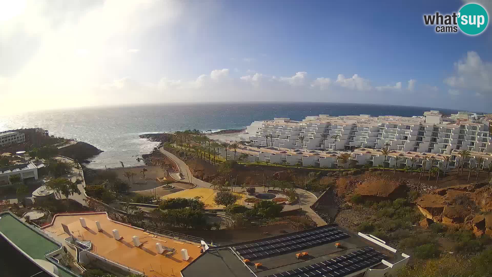 Webcam en direct Playa de Las Galgas – Playa Paraiso – île de La Gomera – Costa Adeje – Tenerife