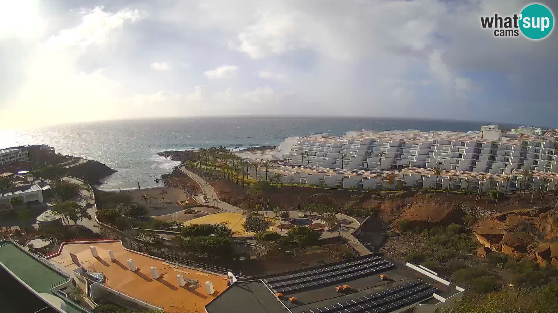 Web kamera uživo Playa de Las Galgas – Playa Paraiso – otok La Gomera – Costa Adeje – Tenerife