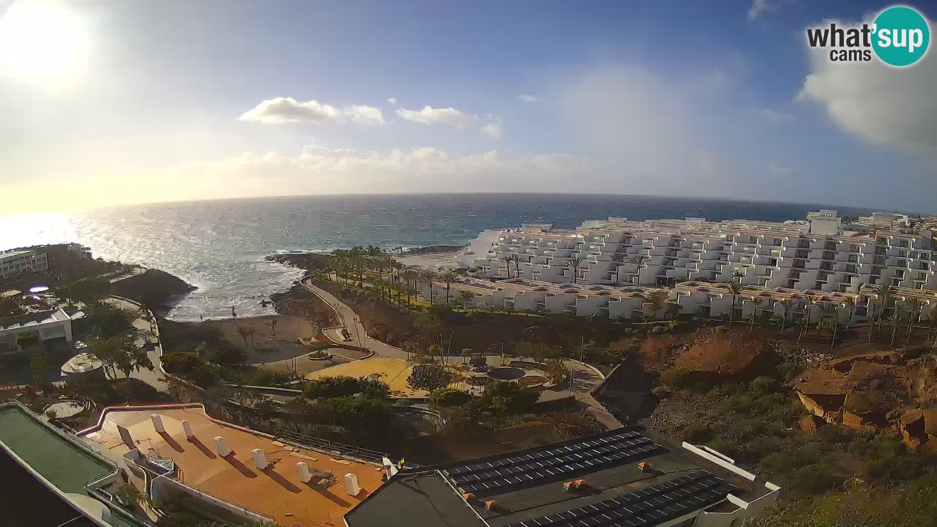 Webcam en direct Playa de Las Galgas – Playa Paraiso – île de La Gomera – Costa Adeje – Tenerife