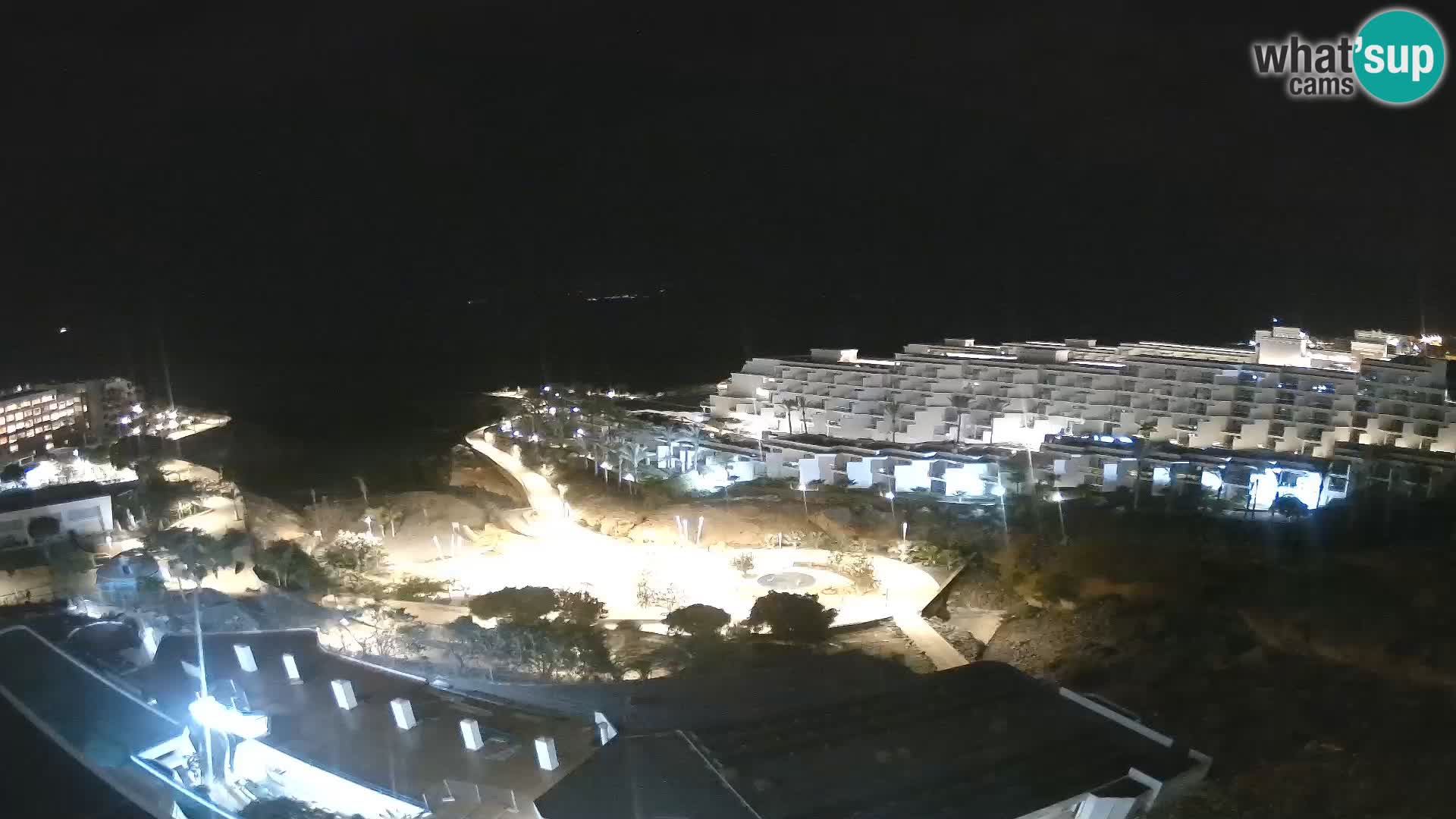 Live webcam Playa de Las Galgas – Playa Paraiso – La Gomera island – Adeje – Tenerife