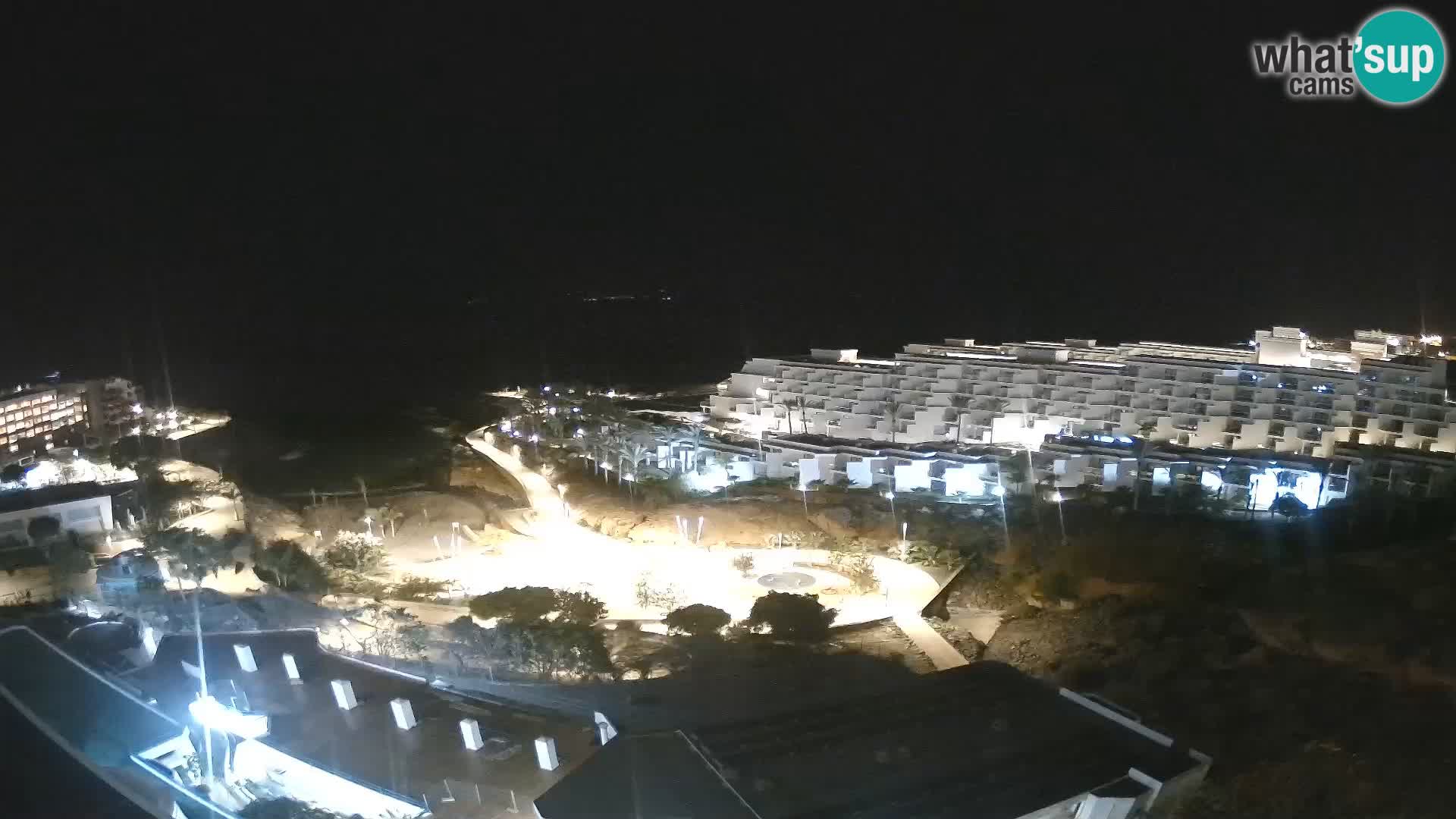 Live webcam Playa de Las Galgas – Playa Paraiso – La Gomera island – Adeje – Tenerife