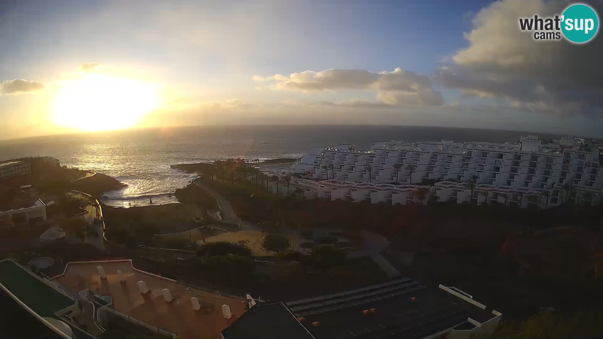 Webcam en vivo Playa de Las Galgas – Playa Paraíso – Isla de La Gomera – Costa Adeje – Tenerife