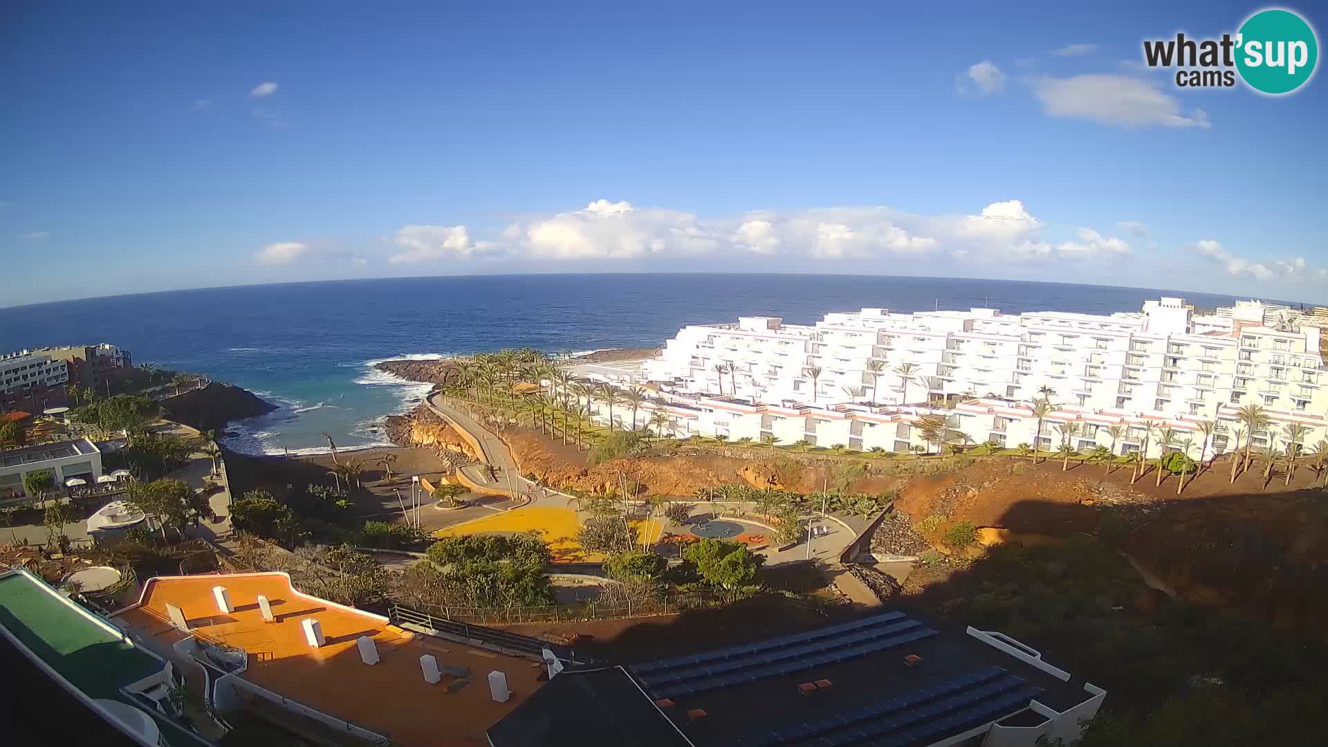 Webcam live spiaggia Las Galgas – Playa Paraiso – Isola La Gomera – Costa Adeje – Tenerife