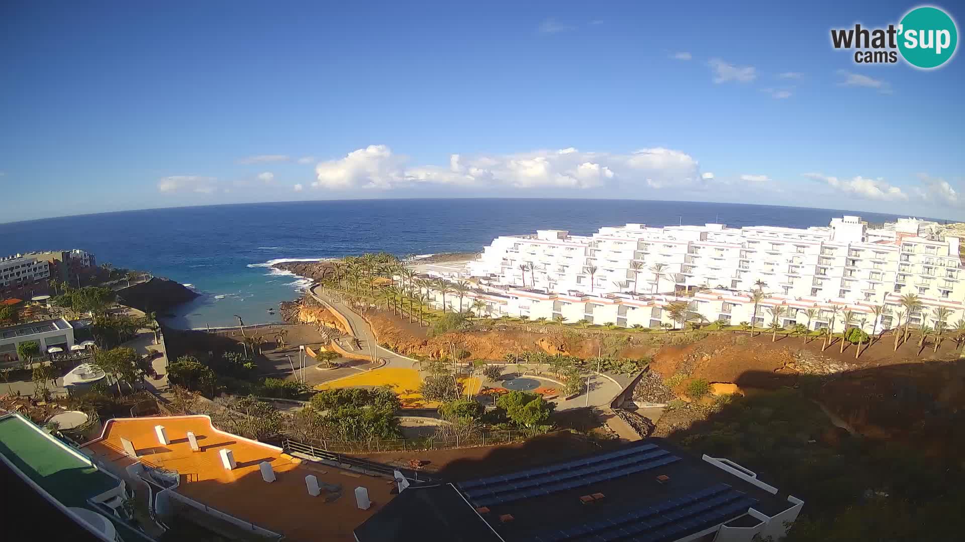 Webcam live spiaggia Las Galgas – Playa Paraiso – Isola La Gomera – Costa Adeje – Tenerife