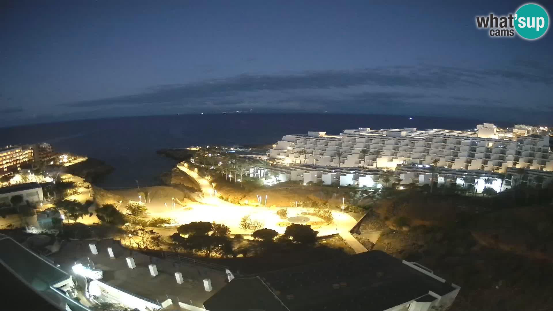 Webcam en direct Playa de Las Galgas – Playa Paraiso – île de La Gomera – Costa Adeje – Tenerife