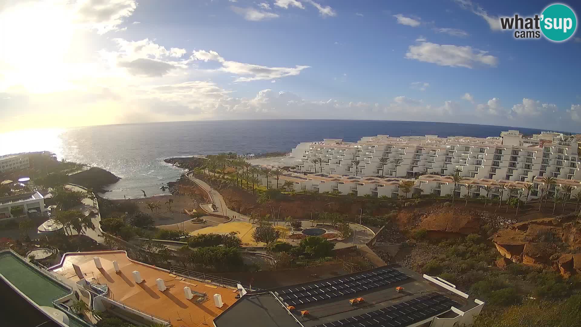 Web kamera uživo Playa de Las Galgas – Playa Paraiso – otok La Gomera – Costa Adeje – Tenerife