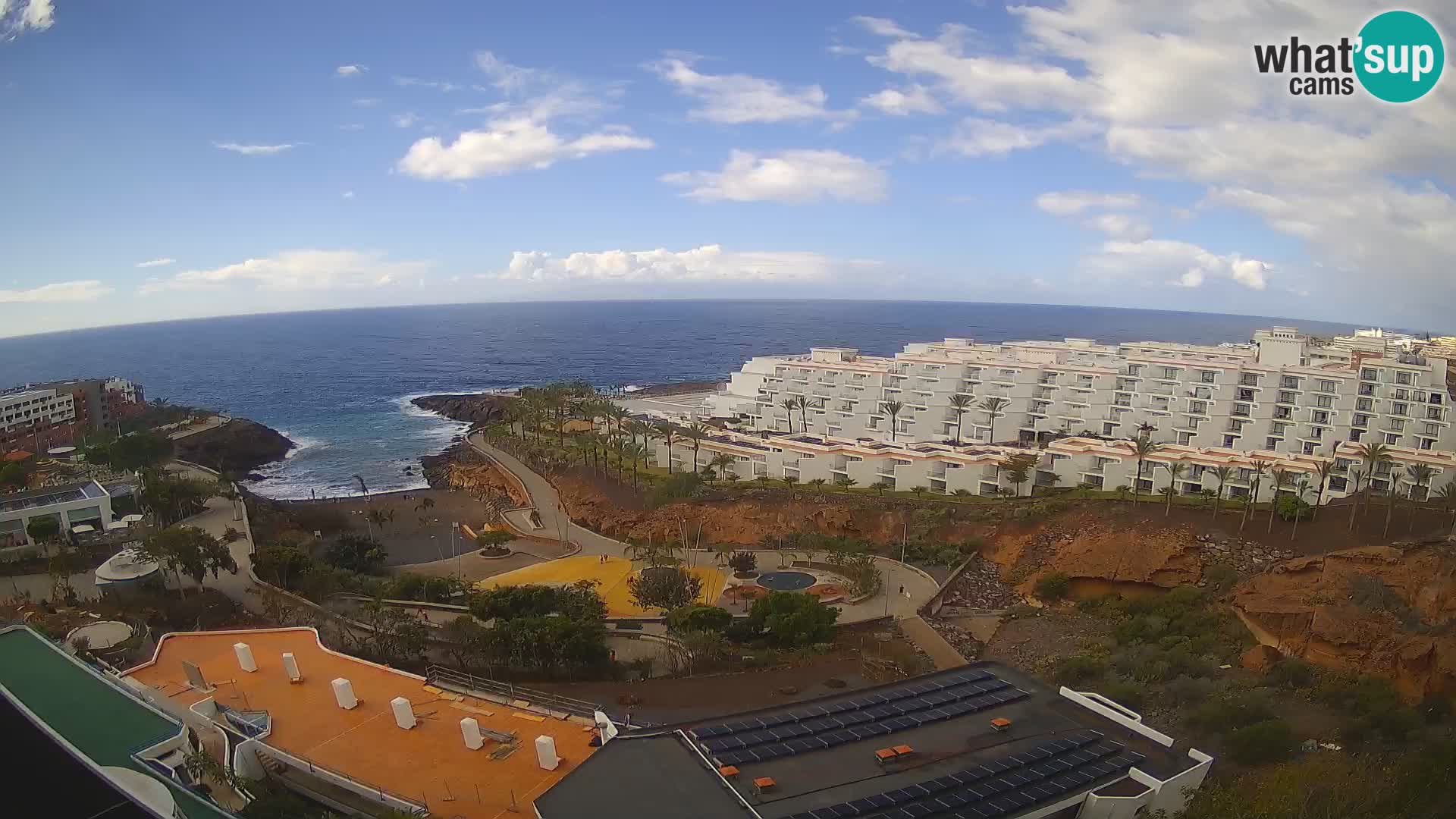 Live-Webcam Las Galgas Strand – Playa Paraiso – Insel La Gomera – Costa Adeje – Teneriffa