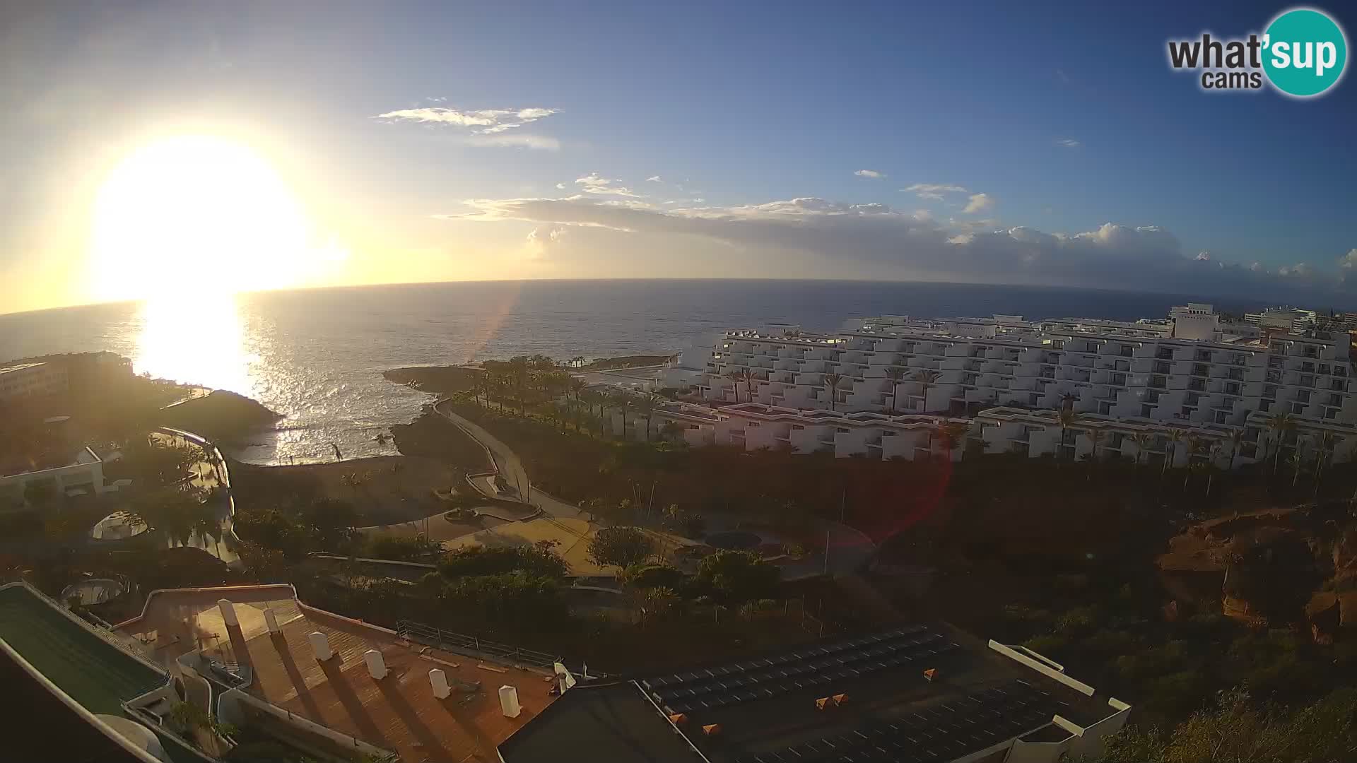 Webcam en vivo Playa de Las Galgas – Playa Paraíso – Isla de La Gomera – Costa Adeje – Tenerife