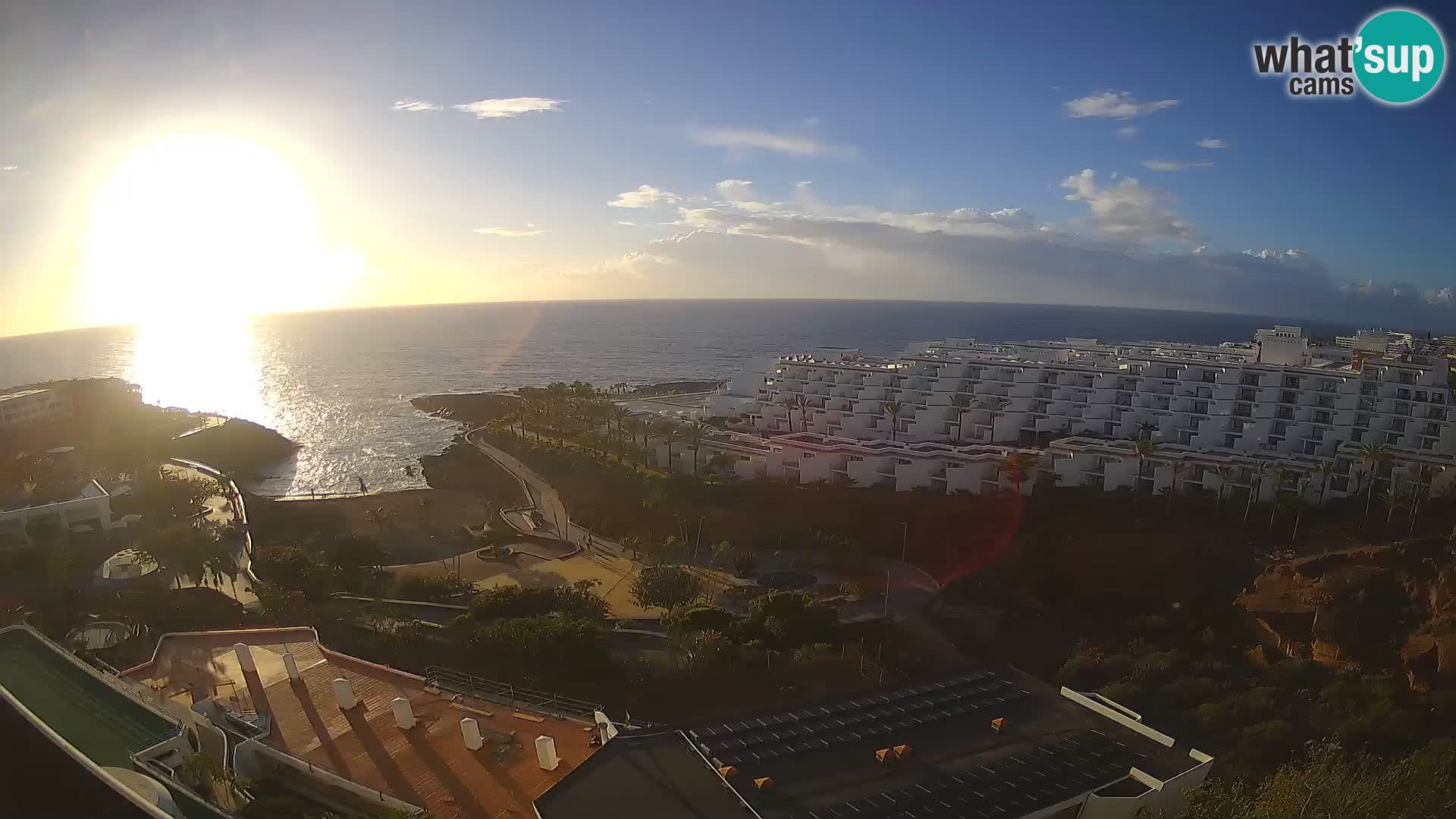 Webcam en direct Playa de Las Galgas – Playa Paraiso – île de La Gomera – Costa Adeje – Tenerife