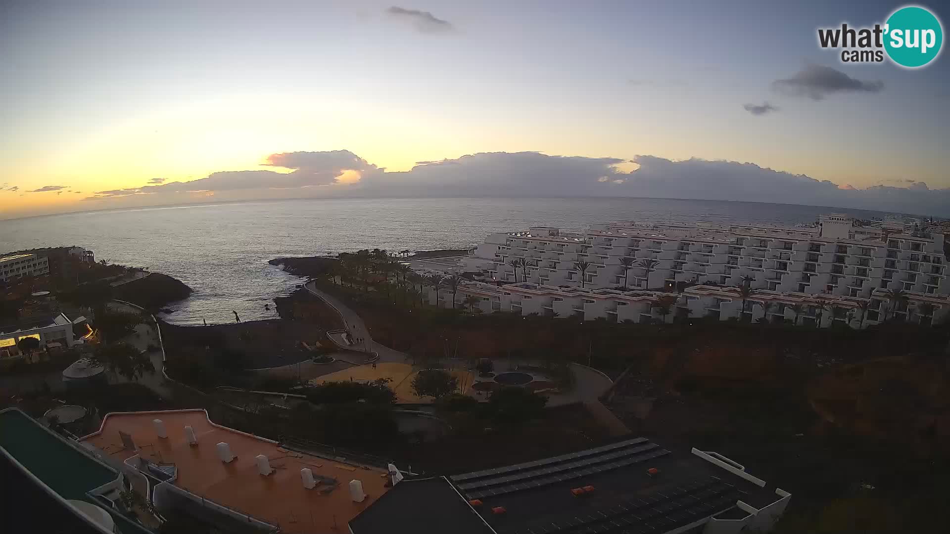 Webcam en direct Playa de Las Galgas – Playa Paraiso – île de La Gomera – Costa Adeje – Tenerife