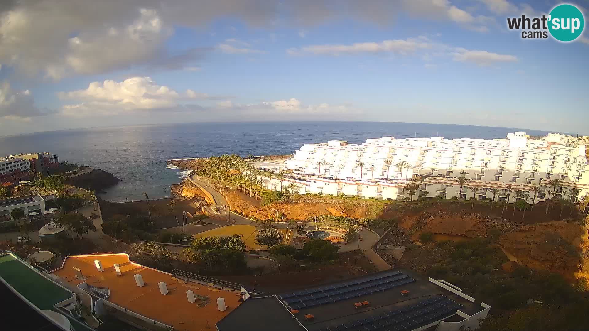 Web kamera uživo Playa de Las Galgas – Playa Paraiso – otok La Gomera – Costa Adeje – Tenerife