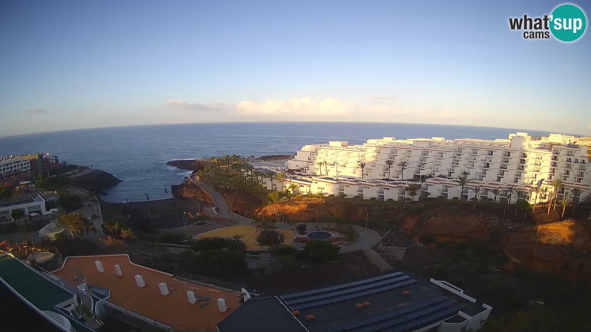 Live-Webcam Las Galgas Strand – Playa Paraiso – Insel La Gomera – Costa Adeje – Teneriffa