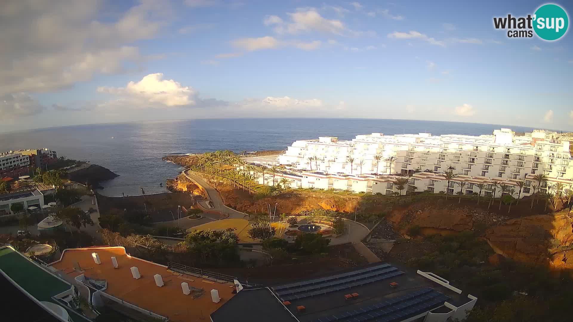 Web kamera uživo Playa de Las Galgas – Playa Paraiso – otok La Gomera – Costa Adeje – Tenerife