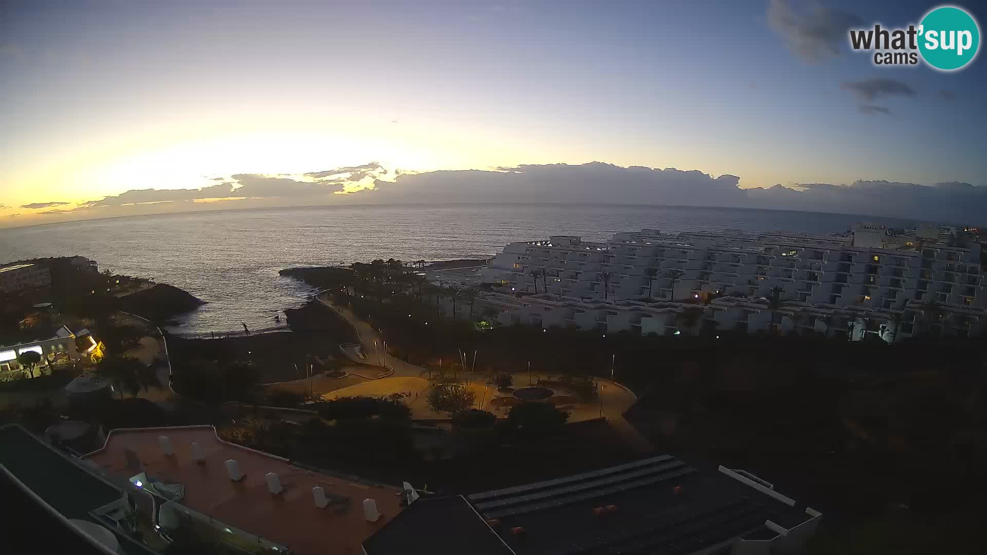 Live-Webcam Las Galgas Strand – Playa Paraiso – Insel La Gomera – Costa Adeje – Teneriffa