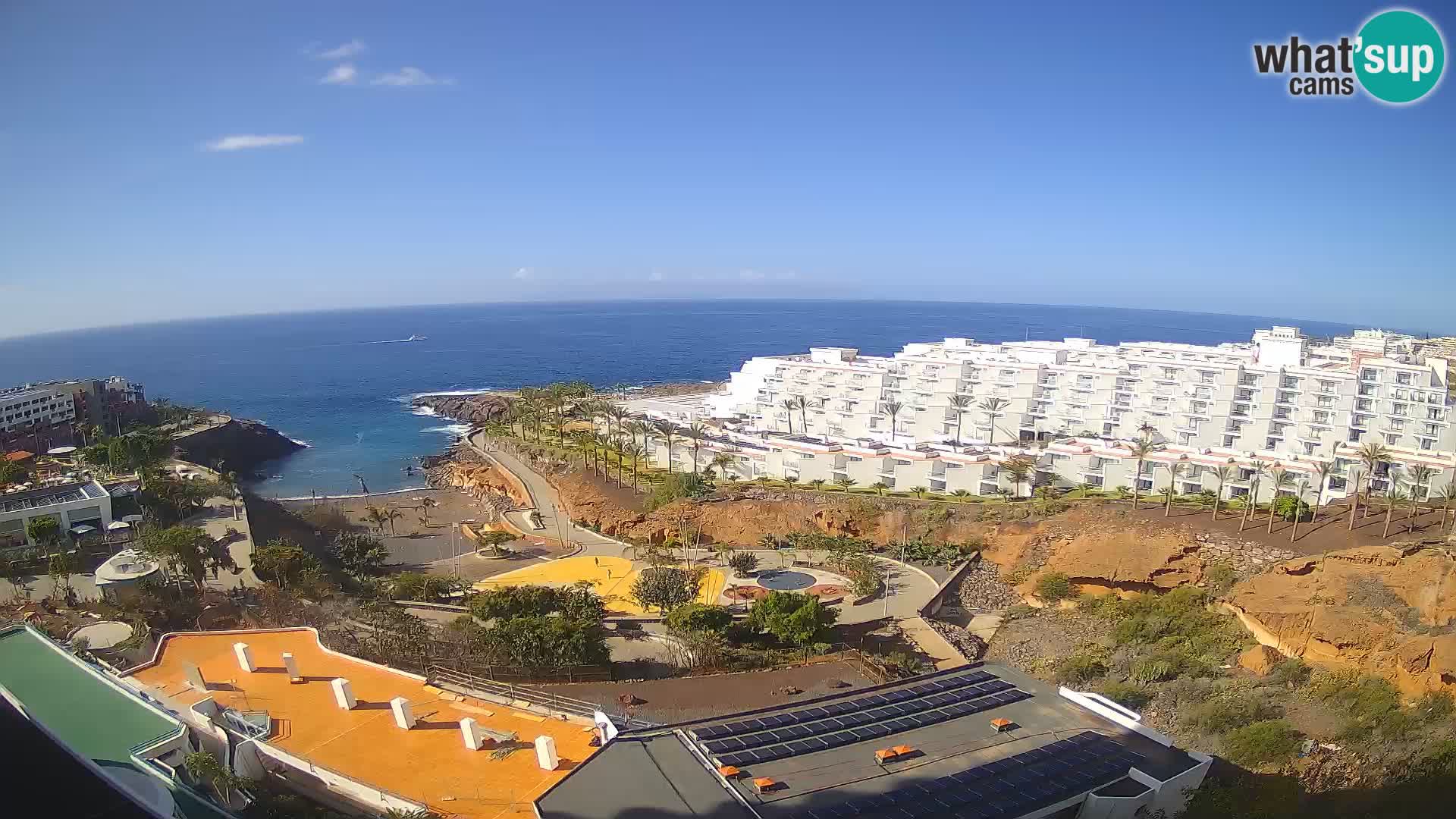 Webcam live spiaggia Las Galgas – Playa Paraiso – Isola La Gomera – Costa Adeje – Tenerife
