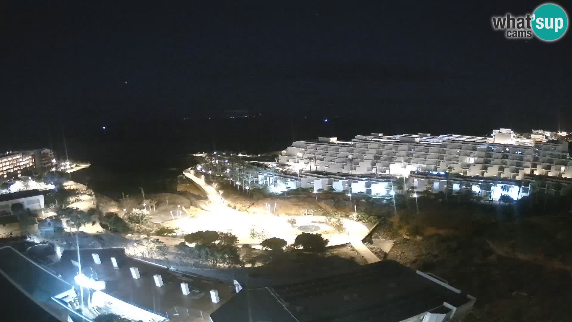 Live webcam Playa de Las Galgas – Playa Paraiso – La Gomera island – Adeje – Tenerife