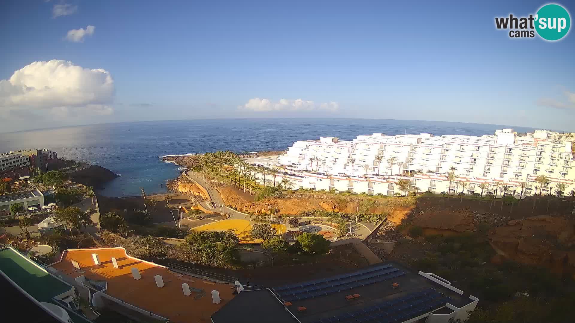 Live-Webcam Las Galgas Strand – Playa Paraiso – Insel La Gomera – Costa Adeje – Teneriffa