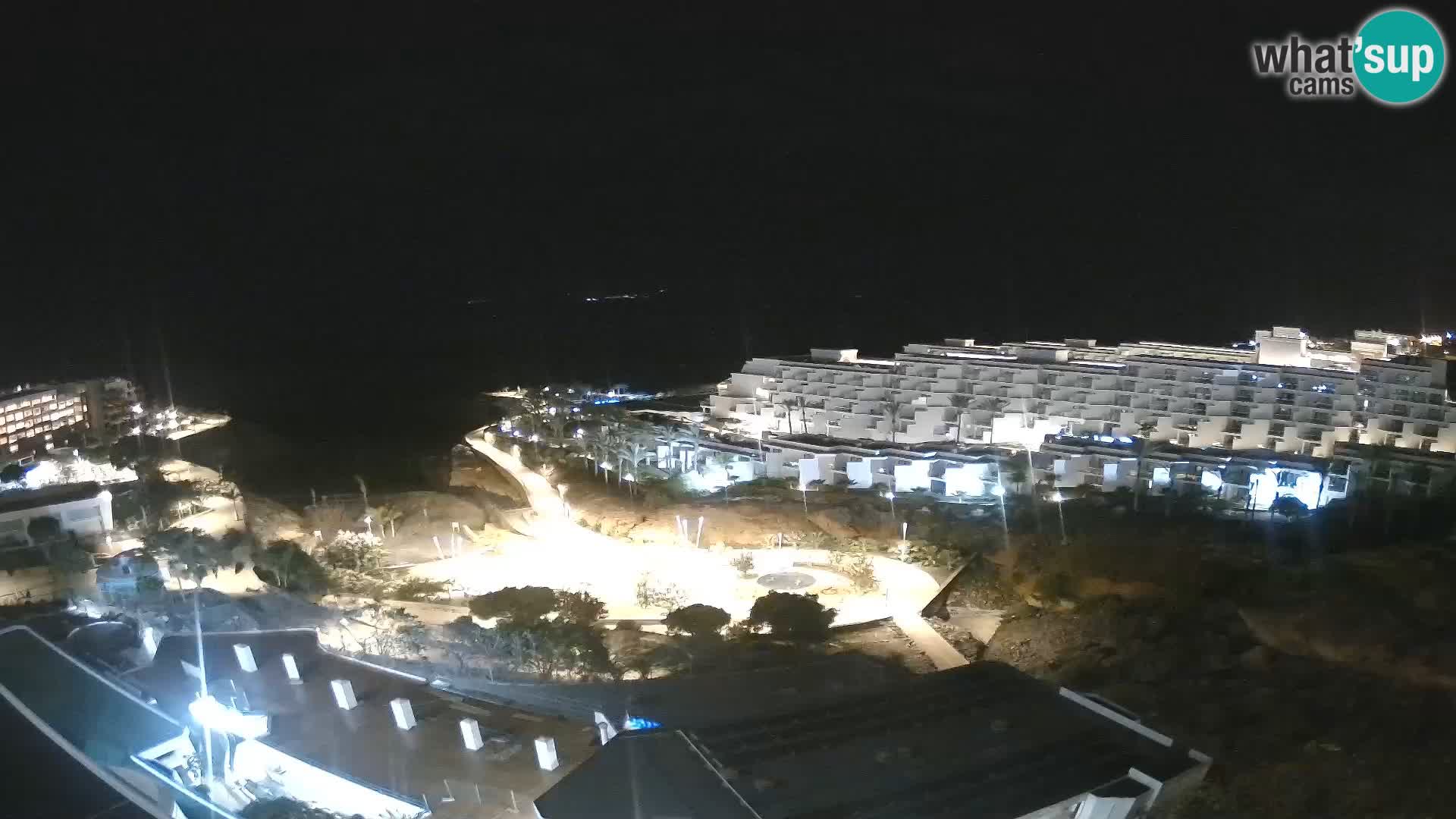 Live webcam Playa de Las Galgas – Playa Paraiso – La Gomera island – Adeje – Tenerife