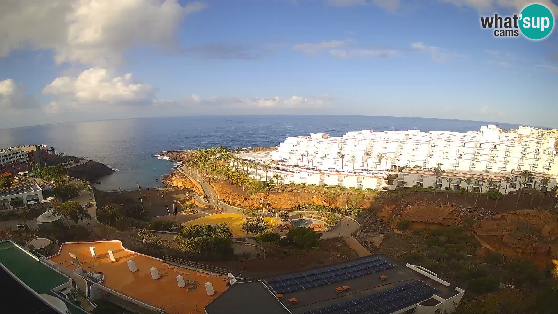 Webcam en direct Playa de Las Galgas – Playa Paraiso – île de La Gomera – Costa Adeje – Tenerife
