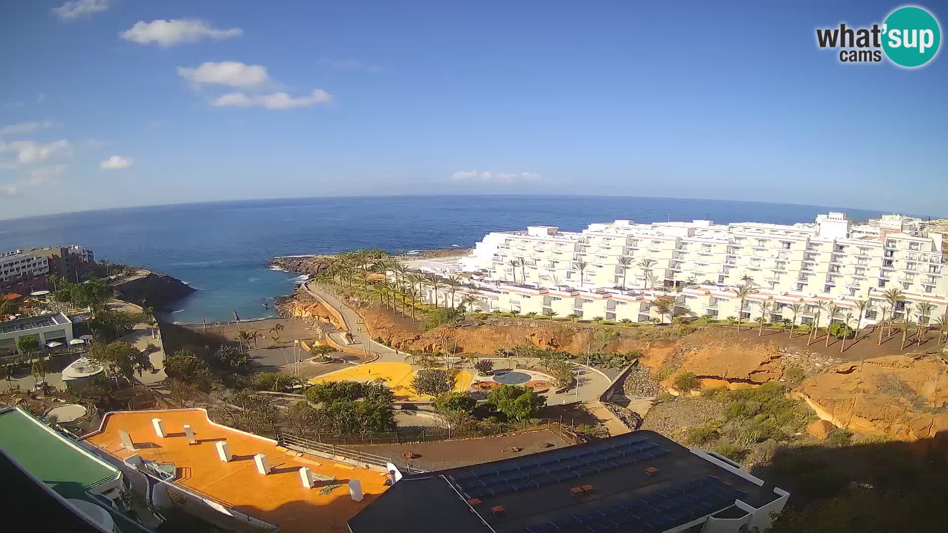 Webcam en direct Playa de Las Galgas – Playa Paraiso – île de La Gomera – Costa Adeje – Tenerife